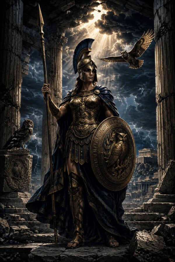 Athene und die Eulen